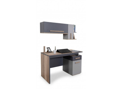 Bureau Table moderne Étagère murale Bois Jeunesse Chambre d'enfants Meubles Design