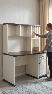 Bureau Table de luxe Étagères Armoire en bois Meubles Tables