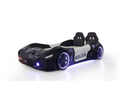 Lit de voiture de course avec matelas Lit d'enfant de voiture Lit de voiture Chambre d'enfants Mobilier