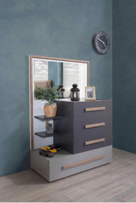 Commode Chambre de jeunes Commodes Buffet en bois Mobilier de chambre