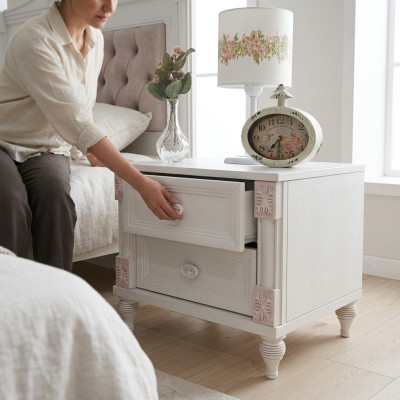 Consoles Tables de chevet Tables d'appoint Bois Table de chevet pour enfants Chambre d'enfants