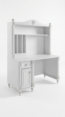 Bureau Jeunesse Chambre Enfant Bois Meubles Design Table Blanche Maison de Campagne