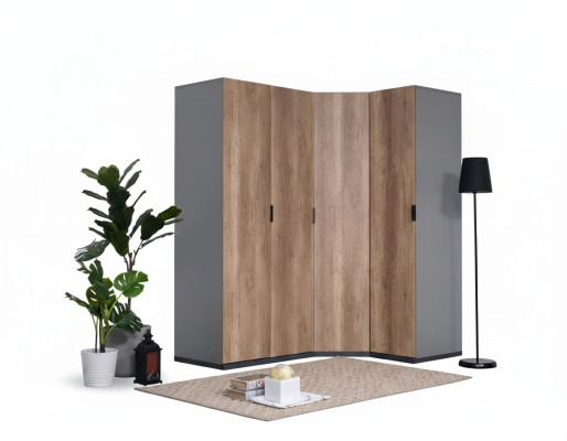 Armoire Chambre Jeunesse Armoires MARRON Design Mobilier Nouvelle Chambre