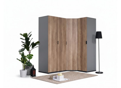 Armoire Chambre Jeunesse Armoires MARRON Design Mobilier Nouvelle Chambre