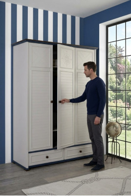 Armoire en bois Armoire Chambre Jeunesse Mobilier Enfants Bois neuf
