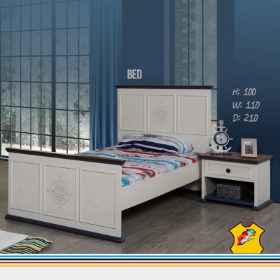 Lit d'enfants Lit de jeunesse Lit en bois Lits design Mobilier Chambre d'enfants nouveau