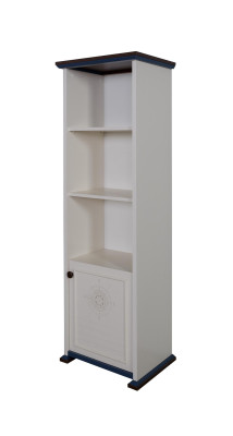 Étagère Armoire Bibliothèque pour chambre d'enfants Chambre de jeunes Blanc neuf