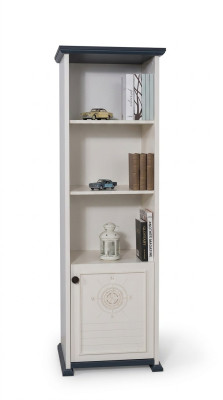 Étagère Armoire Bibliothèque pour chambre d'enfants Chambre de jeunes Blanc neuf