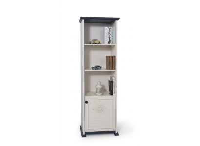 Étagère Armoire Bibliothèque pour chambre d'enfants Chambre de jeunes Blanc neuf