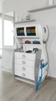 Designer Commodes Armoire Étagère Chambre d'enfants commode Station-service nouveau