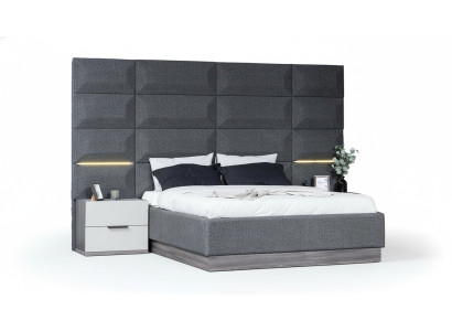 Lit Lit double Lits Mobilier Ameublement nouveau Mobilier Design Brillant Chambre