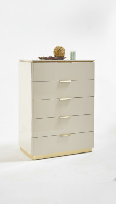 Commode Beige Bois Luxe Armoire Haute Consoles Armoires Meuble Buffet Armoire