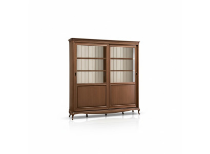 Regal Bücherkommode Klassische Möbel Regale Holz Vitrine Schrank