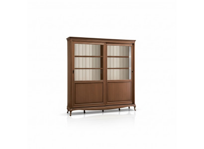 Regal Bücherkommode Klassische Möbel Regale Holz Vitrine Schrank