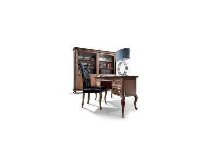 Classique bureau avec fauteuil de luxe Mobilier de bureau en bois