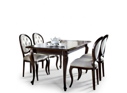 Table à manger Mobilier Salle à manger Tables 130x100 Table Marron Table en bois Bois