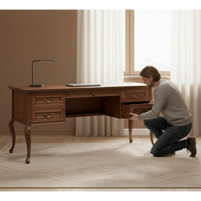 Desk Bois Table Tables Bureaux Meubles Mobilier de bureau Design