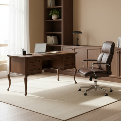 Desk Bois Table Tables Bureaux Meubles Mobilier de bureau Design