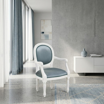 Salle à manger Chaise Marron Luxe Classique en Chaise en bois Chaises Mobilier Bois