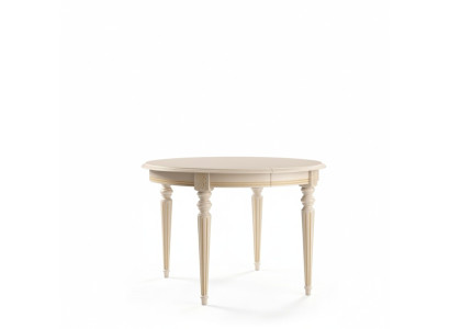 Tables rondes en bois mobilier de salle à manger Table classique Table ronde de salle à manger nouvel