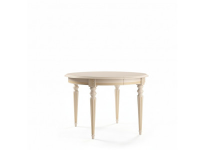 Tables rondes en bois mobilier de salle à manger Table classique Table ronde de salle à manger nouvel