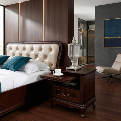 Hôtel Table de chevet Chambre Service Tiroir Consoles Table Bois