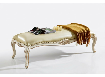 Repose-pieds Tabouret Bancs de chambre Banc rembourré Siège Mobilier Baroque