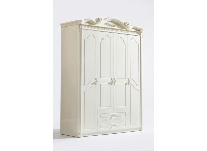 Classique r Armoire Armoire Armoires Blanc Chambre En Bois Nouveau