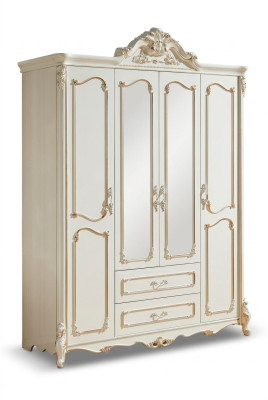 Armoire à vêtements Chambre Blanc Armoire Armoire en Bois Mobilier