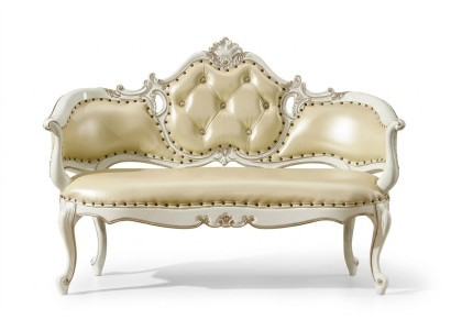 Tabouret Chesterfield Canapé en cuir Rembourrage Canapé Royal Banquette Couch