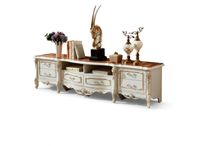 Meuble TV TV-buffet Meuble bas Bahut Table Salon Marron Mobilier Télévision