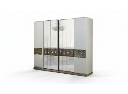 Armoire en bois Armoire Chambre Mobilier Design Armoires Gris Italie