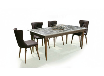 Table de salle à manger en bois 180x100 Brun Salle à manger Tables Tables Mobilier neuf