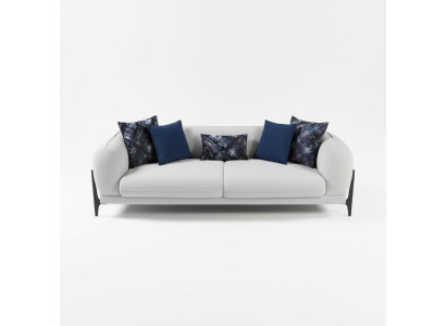 Canapé canapé rembourrage Trois places Gris Canapés Meubles Design moderne Canapés 3 places neufs