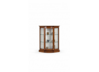 Vitrines Armoire en verre Marron Vitrine Salon Bois Buffet de luxe Mobilier neuf