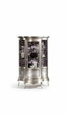 Vitrines Armoire en verre Vitrine Salon Bois Buffet de luxe Étagère nouvelle