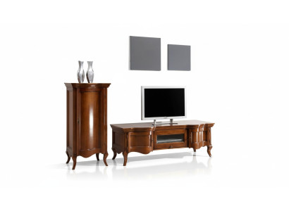 Meuble TV Sideboard Marron Armoire à tiroirs Armoire Étagère Armoires de luxe neuves