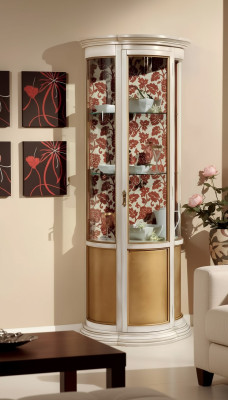 Vitrine de luxe en bois, Bahut design, Armoires de rangement, Mobilier italien, Armoire.