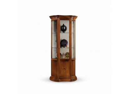 Vitrine en bois de luxe Buffet Design Armoires Brunes Mobilier italien nouveau Armoire.