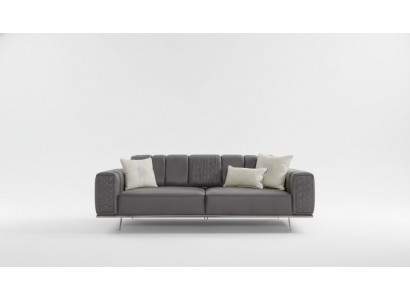 Canapé 4 places de luxe XXL Canapé design Canapé en cuir de luxe Meubles italiens
