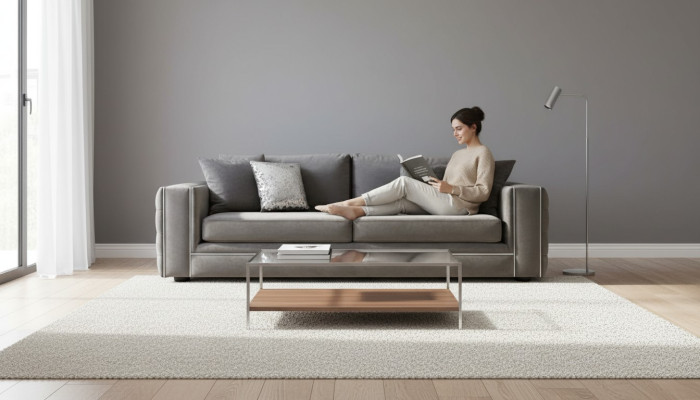 Canapé 4 places de haute qualité Canapés rembourrés Canapé de designer Canapé Chesterfield de luxe