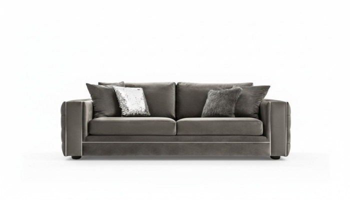 Canapé 4 places de haute qualité Canapés rembourrés Canapé de designer Canapé Chesterfield de luxe