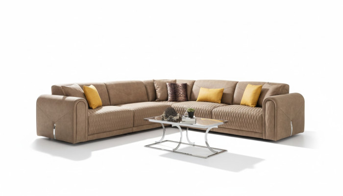 Textil Sofa Couch Ecksofa Eckcouch Polstermöbel Sofas Couches Möbel Stoff