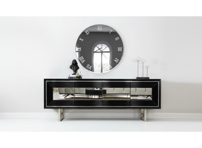 Bahut noir Commode Commodes Armoire Armoire debout Bahut de luxe