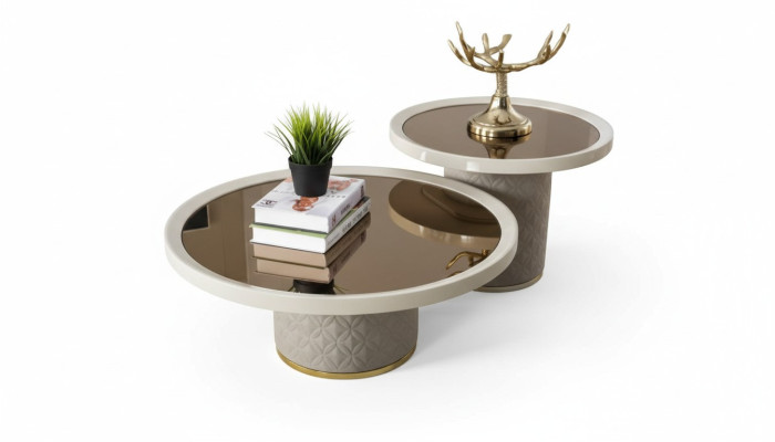 Table basse moderne de luxe Design de tables en bois Tables de salon Latérale nouvelle