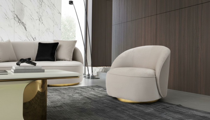 Fauteuil moderne Design en une seule place Ameublement Salon Canapé 1 place