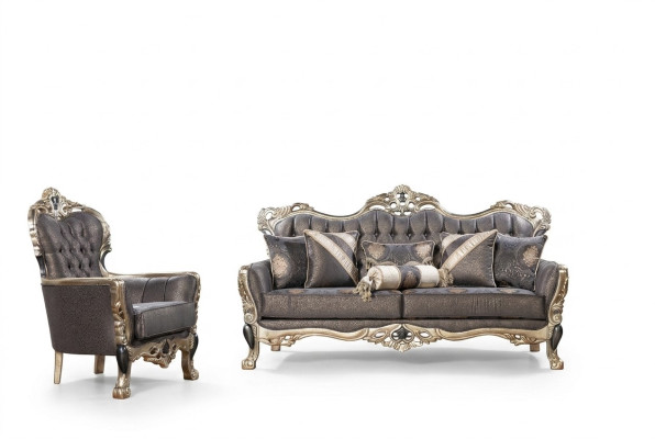Ensemble canapé 3+1 places design canapés rembourrés canapés relax canapé classique neuf