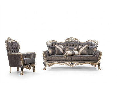 Ensemble canapé 3+1 places design canapés rembourrés canapés relax canapé classique neuf
