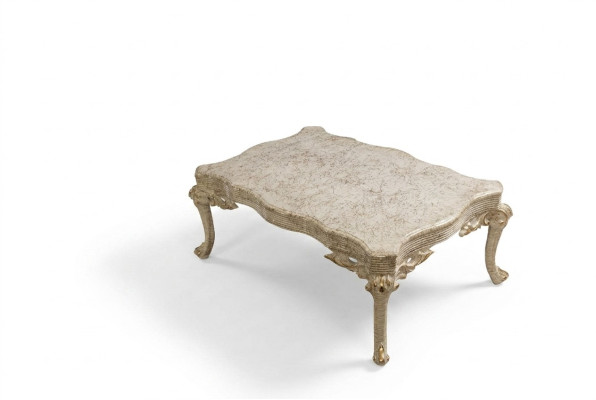 Salon Table Bois Tables Table basse Baroque Rococo Table d'appoint