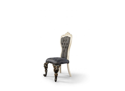 Classique fauteuil trône Chesterfield designer chaise de salle à manger de luxe place assise unique